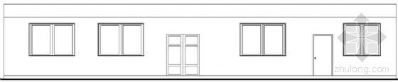 山西省小区建筑方案资料下载-[山西]某一层职工洗衣房、理发建筑方案