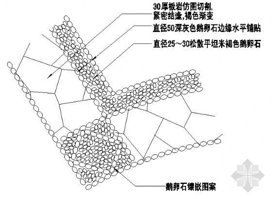 广场铺地构造图资料下载-铺地平面图7