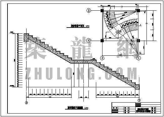 CAD模型旋转楼梯资料下载-混凝土旋转楼梯