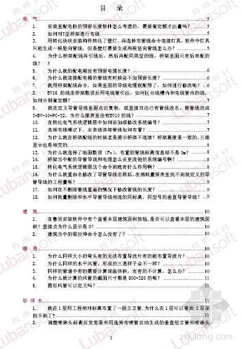 安装08版定额资料下载-鲁班安装08版FAQ071106