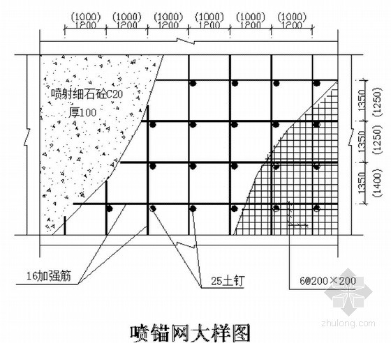 四对八梁支护图图片