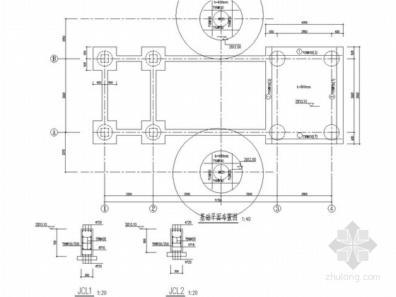 沉砂池施工图片资料下载-沉砂池结构图