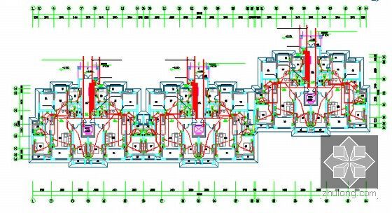 [江苏]13万平米大型现代社区建设工程施工总承包招投标文件(合同 清单 图纸)-首层配电平面图