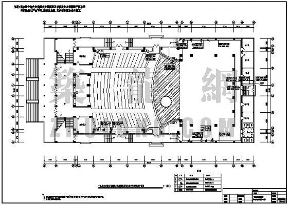 旧路面改造设计图资料下载-某剧院火灾报警改造设计图