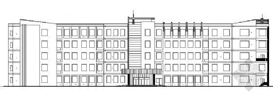 建筑学院教学楼平面图资料下载-某五层学院教学楼建筑方案图