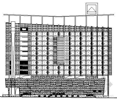 十二层酒店施工图资料下载-某十二层酒店建筑结构施工图