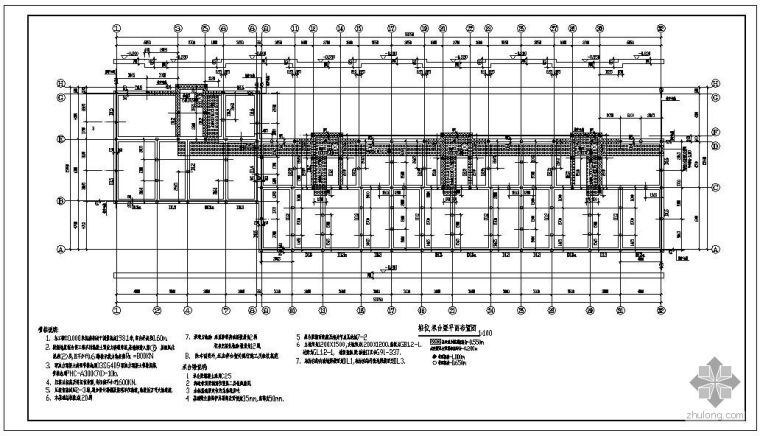 地铁车站施工结构图资料下载-某住宅结构图