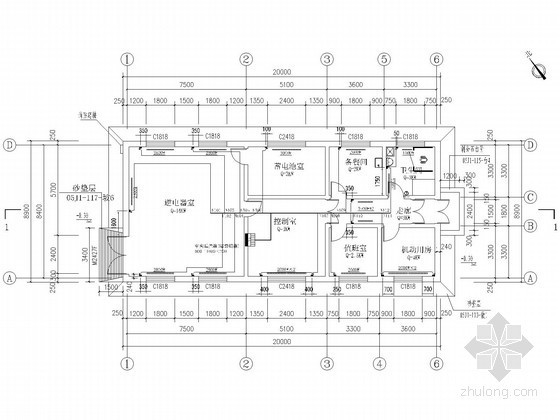 电采暖施工设计资料下载-[内蒙古]生产用房电采暖设计施工图