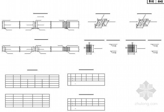 桥梁防撞箱资料下载-连续刚箱桥梁底楔型块布置示意节点详图设计