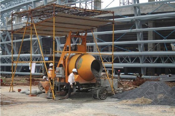 现场施工助学图片资料下载-建筑工程混凝土工程施工现场助学图片