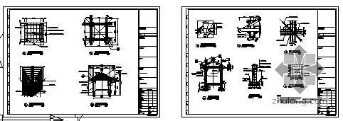 8角亭子施工图资料下载-四角木亭施工详图