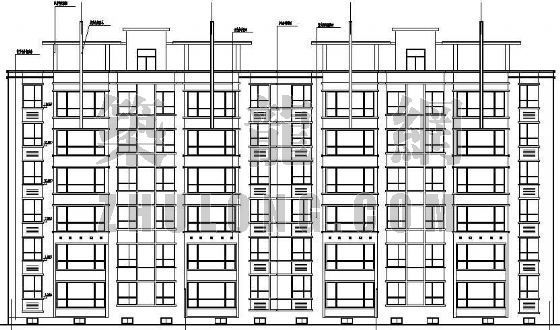 6层框架住宅楼施工图资料下载-某框架住宅楼建筑施工图