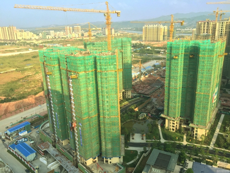 高层住宅预制管桩施工工期资料下载-[工程实录]河源雅居乐花园二期高层住宅施工实录