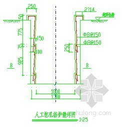 [山东]钢管桩结合预应力锚杆深基坑开挖支护施工方案- 