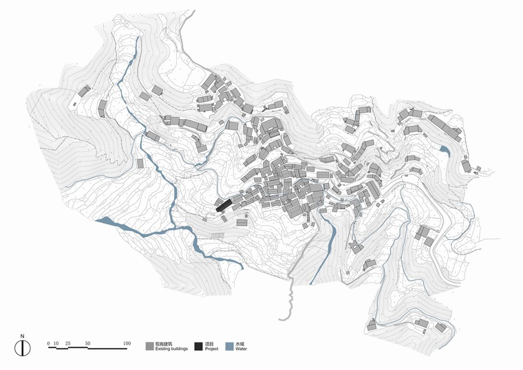 飞蔦集 • 松阳陈家铺，浙江 / gad · line+ studio-调整大小 总图Site Plan.jpg