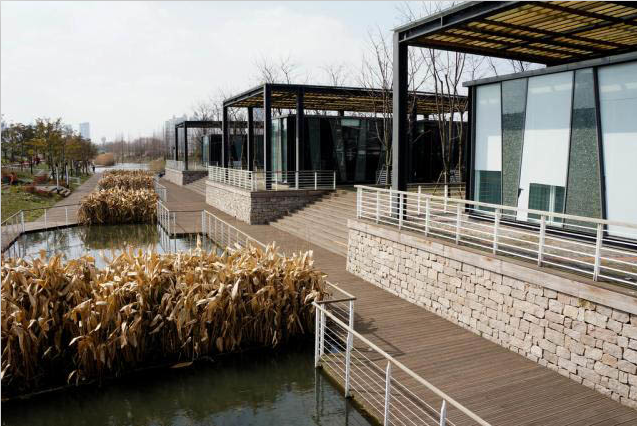 2000立方蓄水池图纸资料下载-[上海]生态修复河滩湿地公园景观设计全套施工图（ASLA获奖作品附实景图）