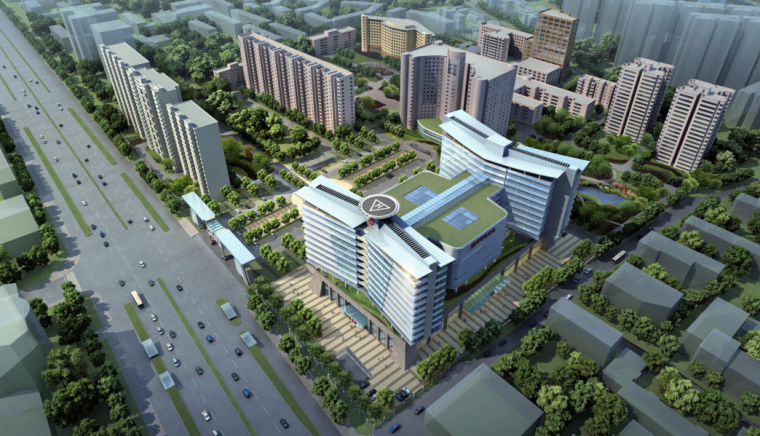 地库扩建图纸资料下载-[北京]某知名三甲医院改扩建项目投标文本（含CAD，视频）