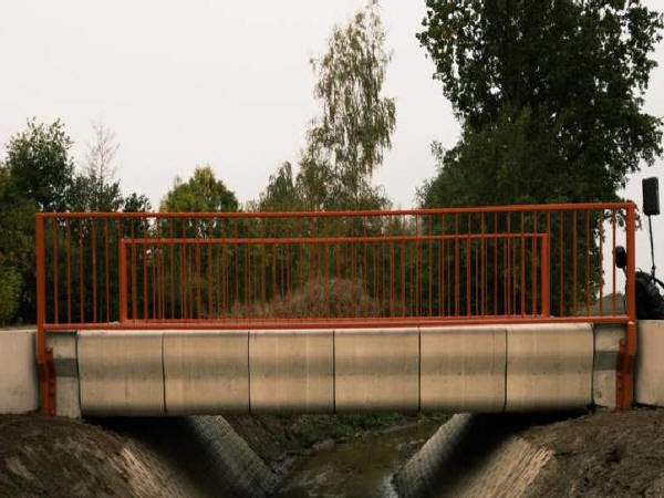 水渠桥梁cad资料下载-荷兰建成的世界上第一座3D 打印混凝土桥梁