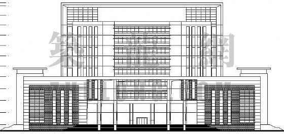 某图书馆建筑设计方案-2