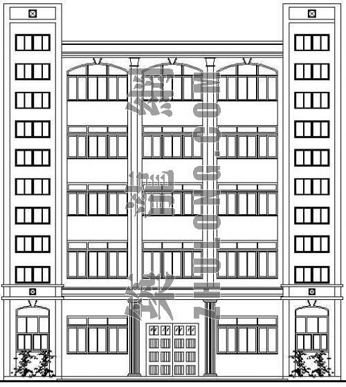 纺织厂总平面资料下载-某纺织厂施工图