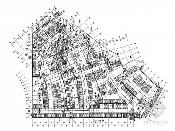 七层左右建筑资料下载-知名五星国际大酒店强电系统施工图纸120张（7万多平 地上21层）