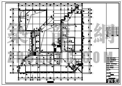 图书馆钢结构cad图纸资料下载-某图书馆采暖工程成套图纸