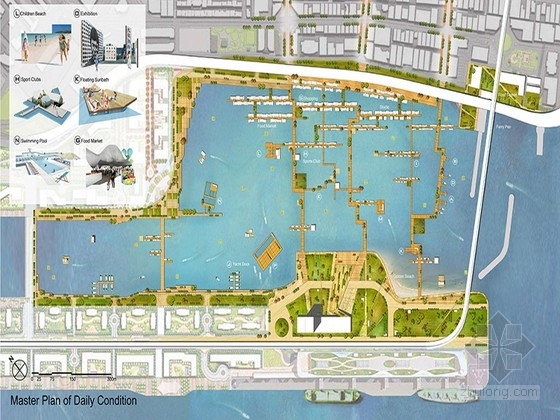 小区儿童乐园效果图资料下载-水上儿童乐园景观设计方案