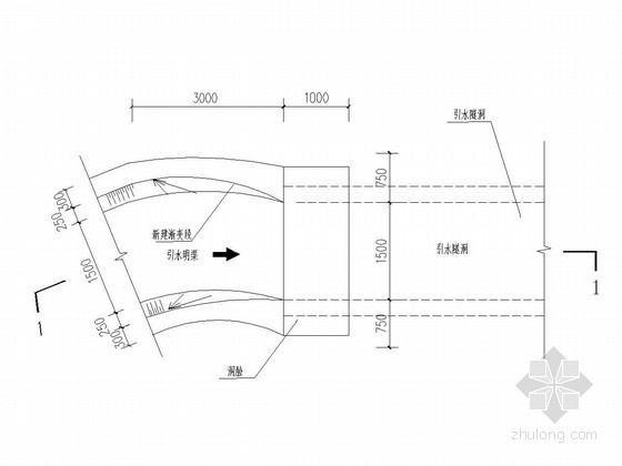 [四川]大(二)型水电站竣工验收施工报告-隧洞进口施工图 