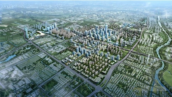山体建筑设计文本资料下载-[苏州]超高层城市新区规划建筑设计方案文本