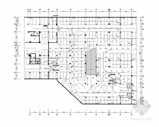 湖南建筑含全套图纸资料下载-[湖南]国际展贸中心强弱电全套施工图纸（含智能疏散、建筑设备监控系统）