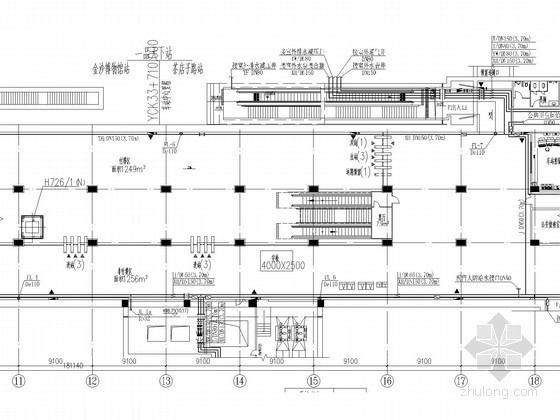 茶水亭设计图纸资料下载-[四川]大型地铁工程岛式站台车站全套给排水初步设计图纸（含说明书）