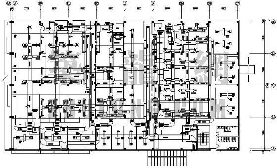 车间消防设计图资料下载-某SMD车间净化空调设计图