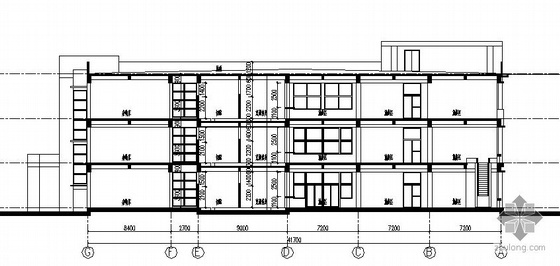 山东某学院食堂建筑结构水暖电施工图-2