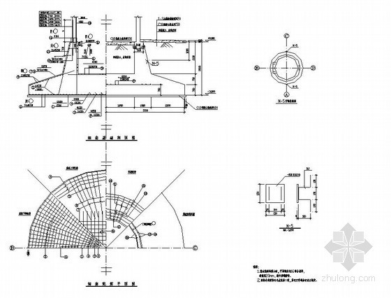 60米钢烟囱资料下载-某60米混凝土烟囱结构设计图