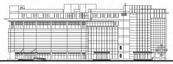 高级娱乐会所资料下载-[江西省南昌市]某六层高级会所建筑施工图