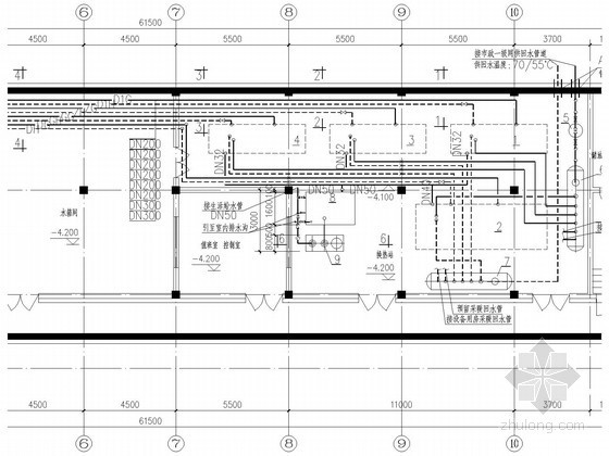 城市热力外网资料下载-[黑龙江]小区采暖外网设计施工图