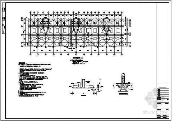 7层古建住宅设计资料下载-某7层框架住宅结构设计图