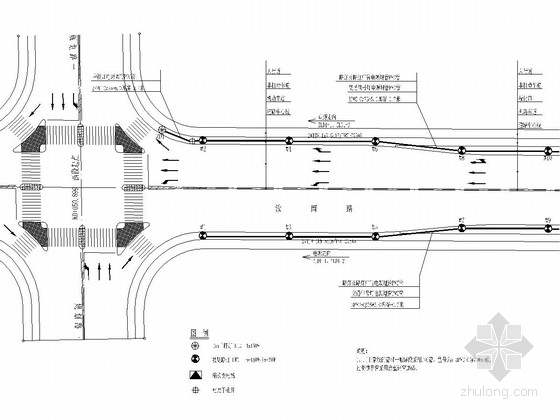 道路监控维护方案资料下载-[湖北]城市次干道道路供电照明工程施工图设计50张