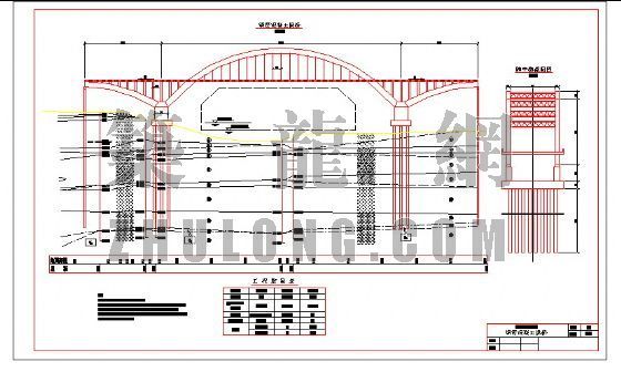桥塔设计图纸资料下载-连续梁桥初步设计图纸