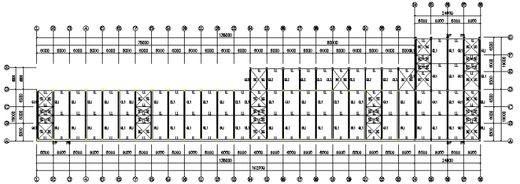 超越集团二期单跨门式刚架结构工程施工图（CAD，9张）_2