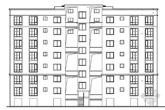 16层住宅楼建施资料下载-某七层住宅楼建筑施工图