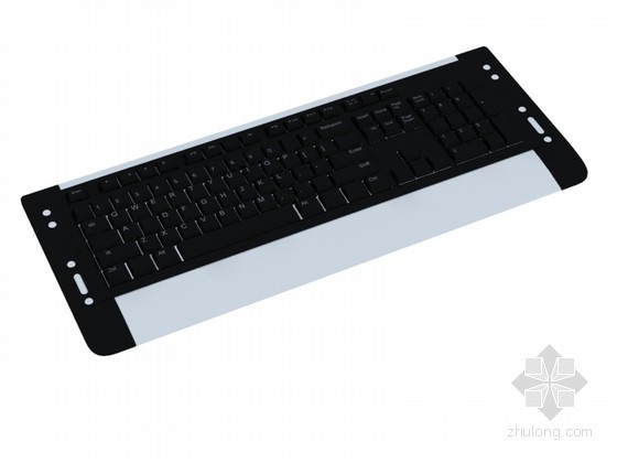 国人创意之带键盘的鼠资料下载-电脑键盘3D模型下载