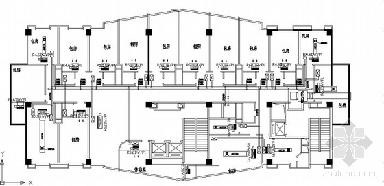 酒店空调CAD设计图资料下载-某大酒店空调设计图纸