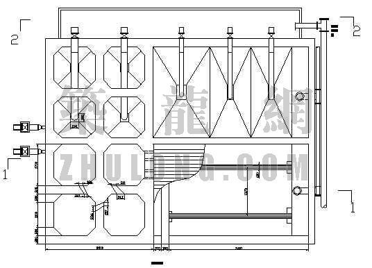 药厂污水处理设计图纸资料下载-某污水处理厂设计图