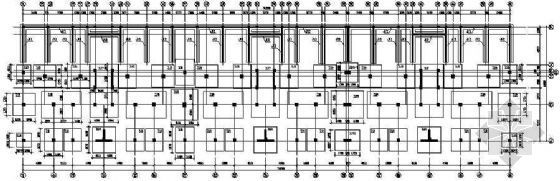 底框六层砖混住宅楼施工图资料下载-某底框住宅楼结构图纸