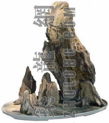 石头施工做法资料下载-假山石头76