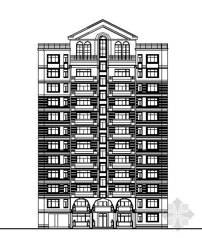 小高层住宅概念方案文本资料下载-小高层住宅建筑方案