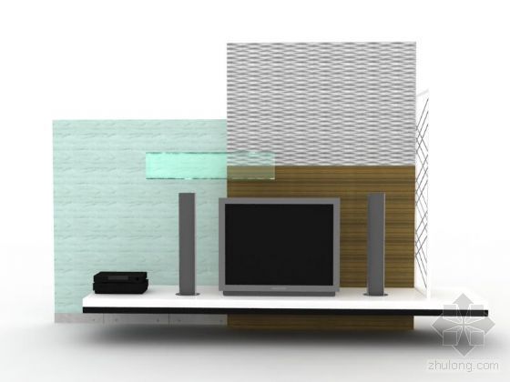 最新电视背景墙CAD图资料下载-电视背景墙6