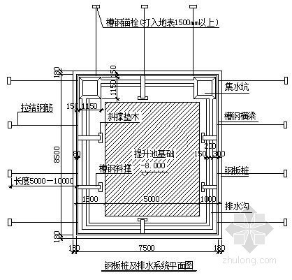 污水降水施工方案资料下载-[辽宁]某污水处理厂基坑支护及降水施工方案(钢板桩)