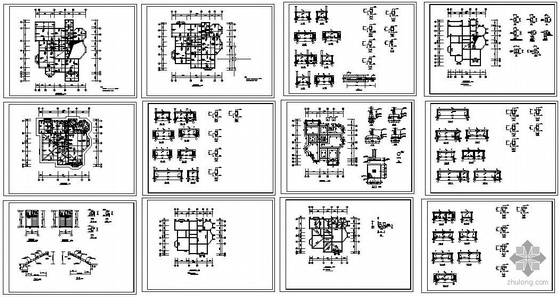 独立中式别墅图纸资料下载-上海某独立别墅全套施工图纸
